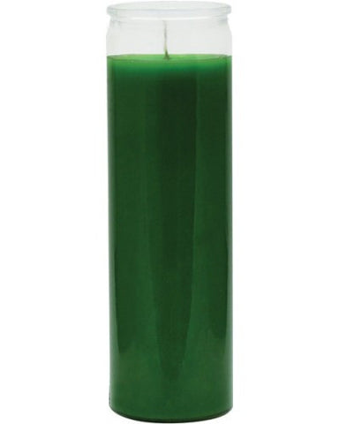 Plain Green Candle (Crusader) - 1 Color 7 Day
