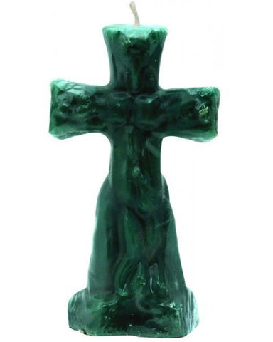 Cross Green Candle - Image