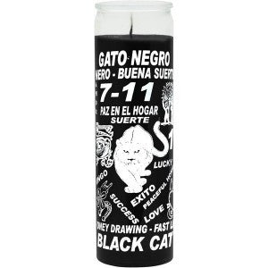 Black Cat Black Candle