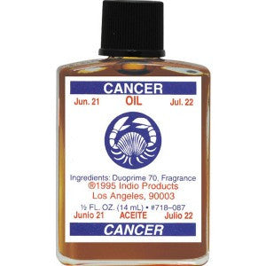 Indio Cancer Zodiac Oil - 0.5oz