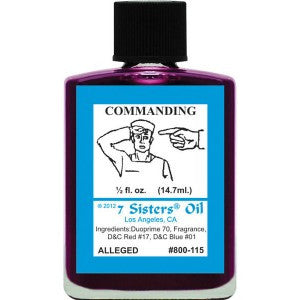 7 Sisters Commanding Oil - 0.5oz