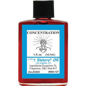 7 Sisters Concentration Oil - 0.5oz