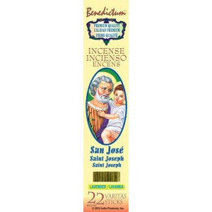 Benedictum St. Joseph Incense Sticks