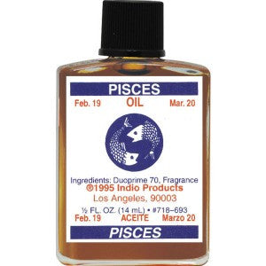 Indio Pisces Zodiac Oil - 0.5oz