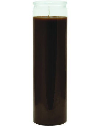 Plain Brown Candle - 1 Color 7 Day