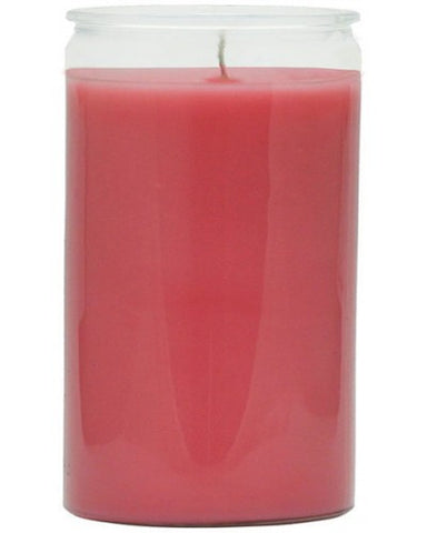 Plain Pink Candle - 1 Color 2 Day