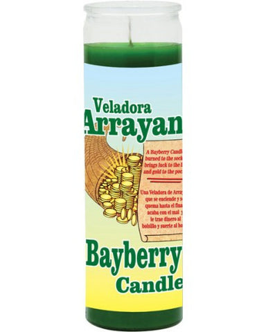 Bayberry Green Candle - Scented Wax 7 Day