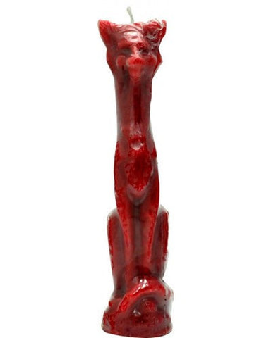 Cat Red Candle - Image