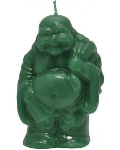 Buddha Green 5.25" Candle - Image