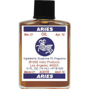 Indio Aries Zodiac Oil - 0.5oz