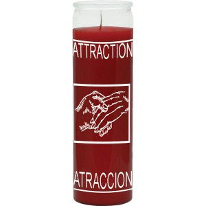 Attraction Red Candle