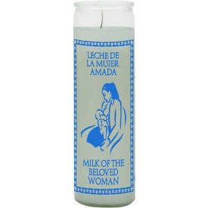 Milk Of The Beloved Woman White Candle