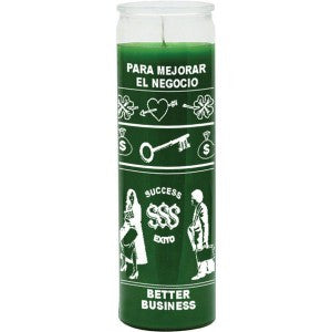 Better Business Green Candle