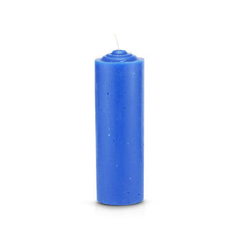 7 Day Pullout Candle Refill Blue