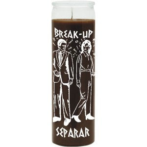 Break Up Brown Candle
