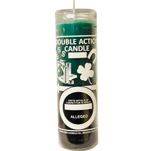 Money Reversible Green/Black Candle