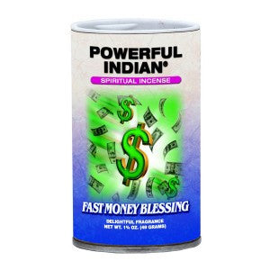 Fast Money Bless Incense Powder