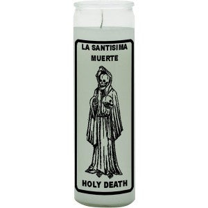 Holy Death White Candle