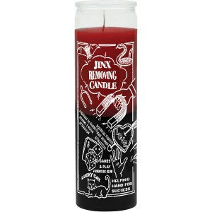 Jinx Removing - Red/Black Candle