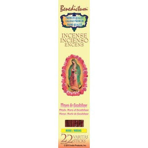 Benedictum Our Lady Guadalupe Incense Sticks