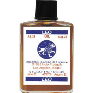 Indio Leo Zodiac Oil - 0.5oz