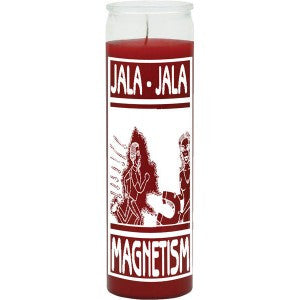 Magnetism Red Candle