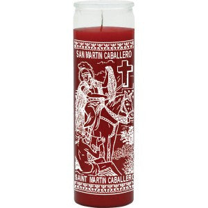 St Martin Caballero Red Candle
