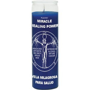 Miracle Healing Blue Candle