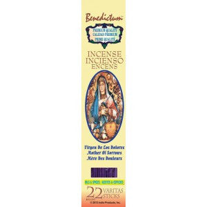 Benedictum Mother Sorrow Incense Sticks