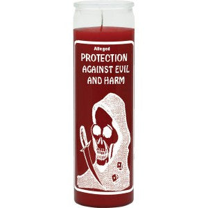 Protection From Evil Red Candle