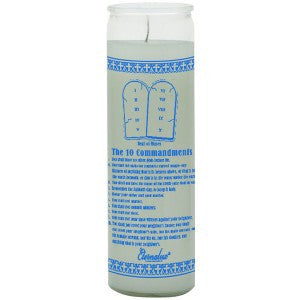 Psalm 23rd White Candle