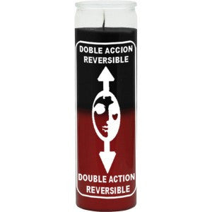 Reversible (Crusader) - Black/Red Candle