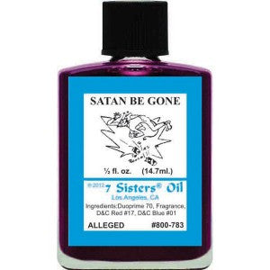 7 Sisters Satan Be Gone Oil - 0.5oz