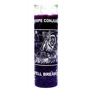 Spell Breaker Purple Candle