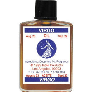 Indio Virgo Zodiac Oil - 0.5oz
