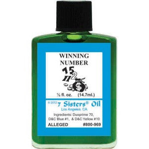 7 Sisters Winning Number Oil - 0.5oz