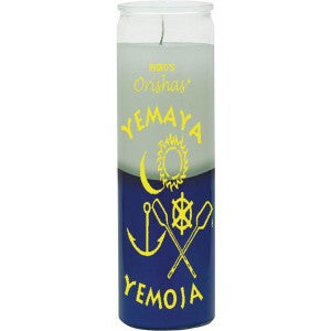 Yemaya White / Blue Candle